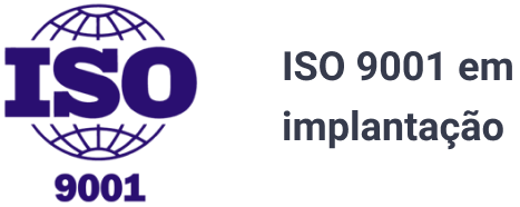 ISO 9001 em implantação